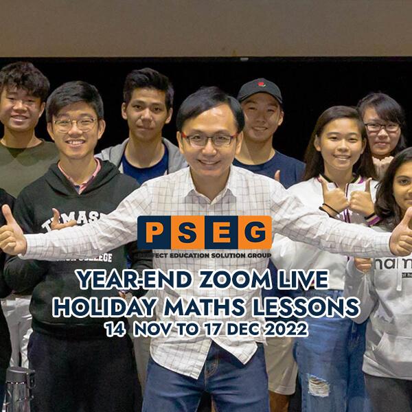 2022 Year-End Zoom Live Holiday Secondary Maths Lessons